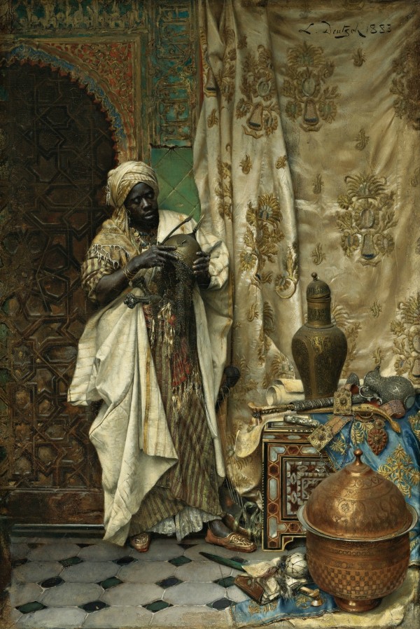 Pot seller by Ludwig Deutsch